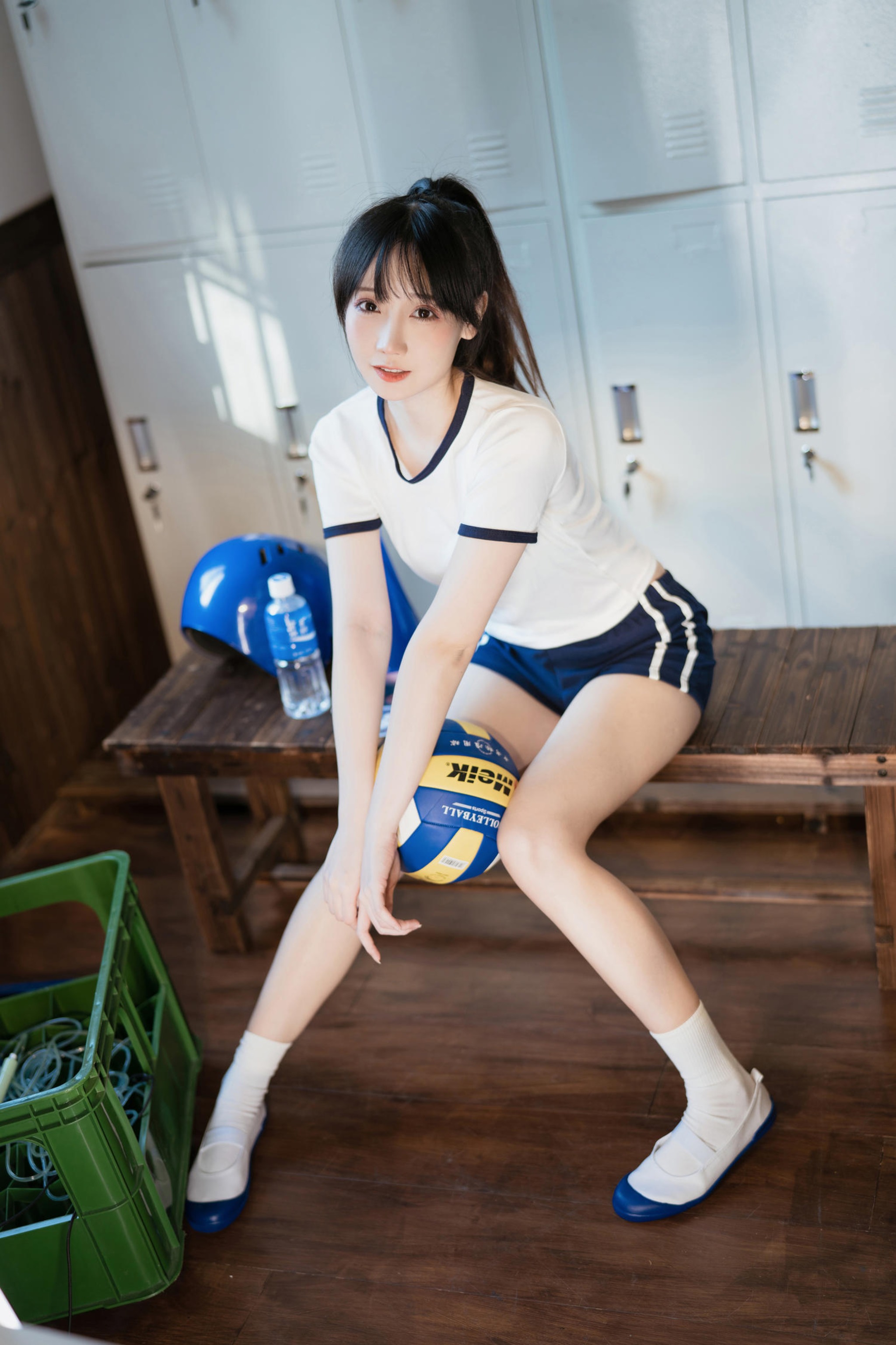 焖焖碳 - NO.055 体操服 [30P]-XikXak